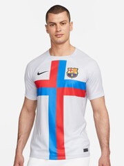 Nike Grey Blank F.C. Barcelona 22/23 Third Football Shirt - Image 1 of 9