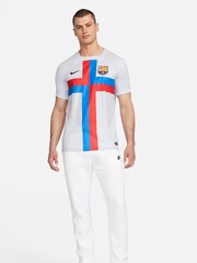 Nike Grey Blank F.C. Barcelona 22/23 Third Football Shirt - Image 3 of 9