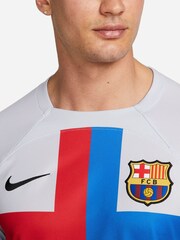 Nike Grey Blank F.C. Barcelona 22/23 Third Football Shirt - Image 6 of 9