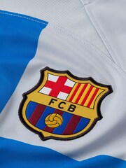 Nike Grey Blank F.C. Barcelona 22/23 Third Football Shirt - Image 9 of 9