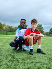 Nike Red Blank England Stadium Away Junior Football Shirt - Image 14 of 18