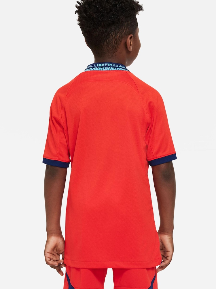 Nike Red Blank England Stadium Away Junior Football Shirt - Image 2 of 18