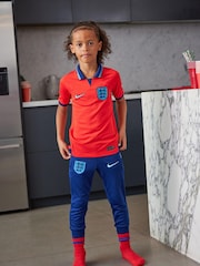 Nike Red Blank England Stadium Away Junior Football Shirt - Image 7 of 18