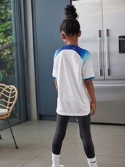Nike White Blank England Stadium Home Junior Football Shirt - Image 3 of 6