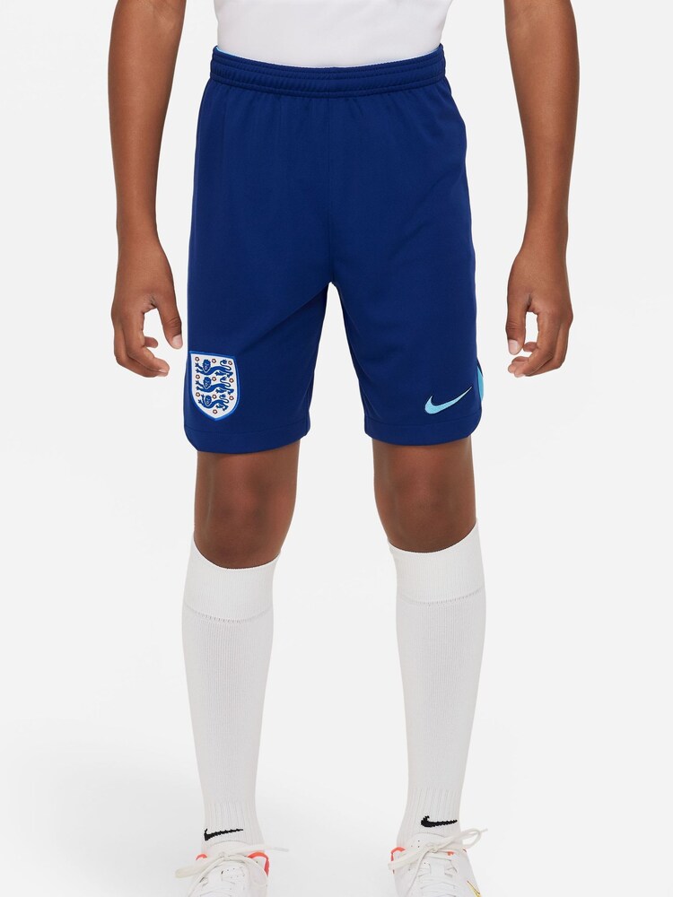Junior England Stadium Home Football Shorts - Image 1 of 8