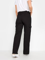 Long Tall Sally Black Loose Utility 100% Cotton Trousers - Image 2 of 6