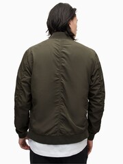 AllSaints Brown Bassett Bomber - Image 2 of 6