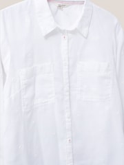 White Stuff Ivory White Emilia 100% Cotton Shirt - Image 6 of 6