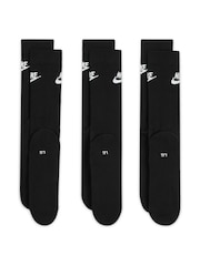 Čierna - Balenie základných ponožiek Nike Everyday Essential 3 ks - Obrázok 3 z 4