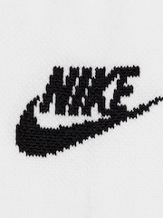 Nike White Everyday Essential Ankle Socks 3 Pack - Image 4 of 4