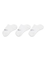 Nike Grey Womens Footsie Training Socks 3 Pack - Image 2 of 4