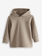 Neutral Textured Jersey Dino Spikes Hoodie (3mths-10yrs) - Image 1 of 3