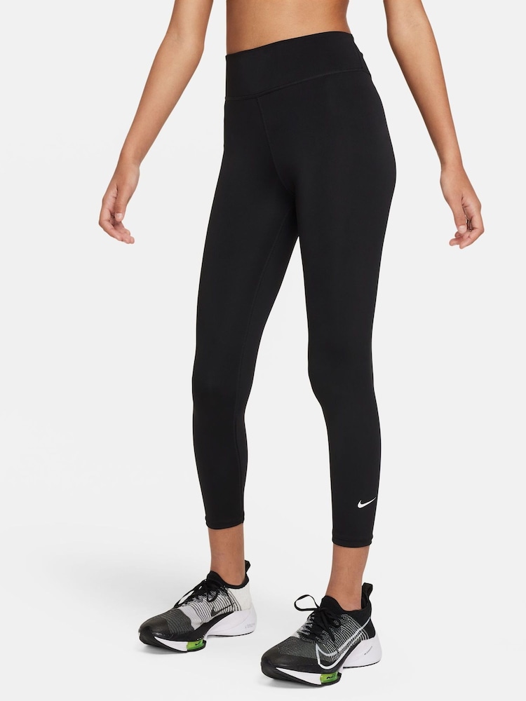 Nike Black Dri-FIT One Leggings - Image 1 of 5