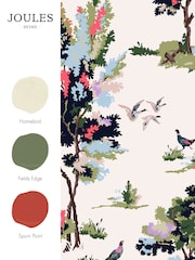 Joules Dawn Grey Woodland Scene Wallpaper - Image 3 of 3