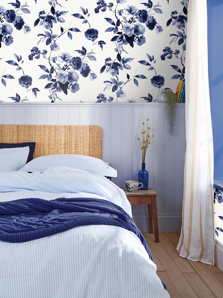 Joules Creme Boho Bloom Wallpaper - Image 1 of 3 Joules Creme Boho Bloom Wallpaper - Image 1 of 3