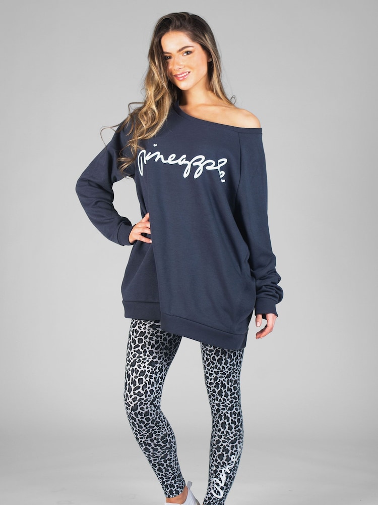 Pineapple Grey Oversized Sweatshirt - Image 5 of 5