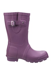 Cotswolds Purple Windsor Short Wellies - Image 1 of 5