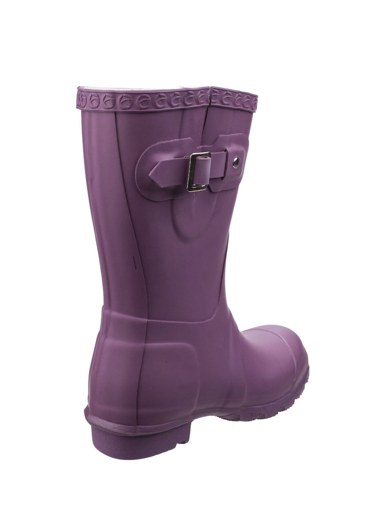 Cotswolds Purple Windsor Short Wellies - Image 2 of 5
