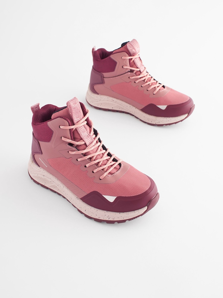 Pink Waterproof Thinsulate Thermal Lined Hiker Boots - Image 1 of 9
