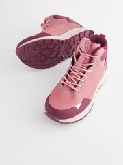 Pink Waterproof Thinsulate Thermal Lined Hiker Boots - Image 5 of 9