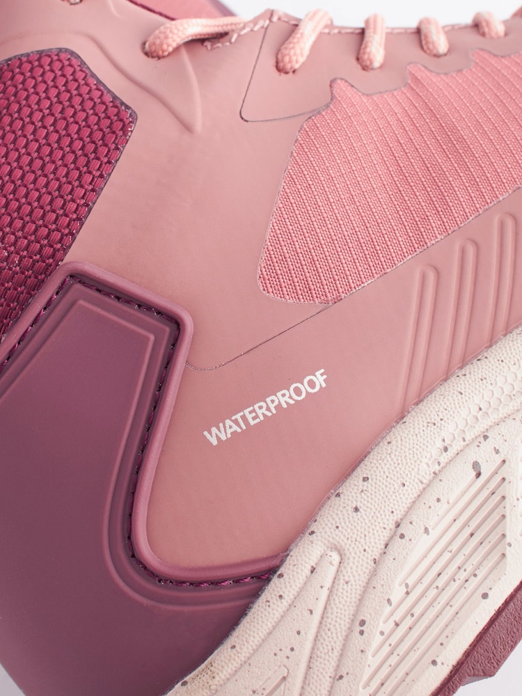 Pink Waterproof Thinsulate Thermal Lined Hiker Boots - Image 9 of 9