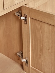 Natural Malvern Oak Effect Large Sideboard - Image 6 of 13
