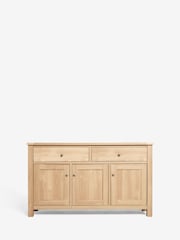 Natural Malvern Oak Effect Large Sideboard - Image 7 of 13
