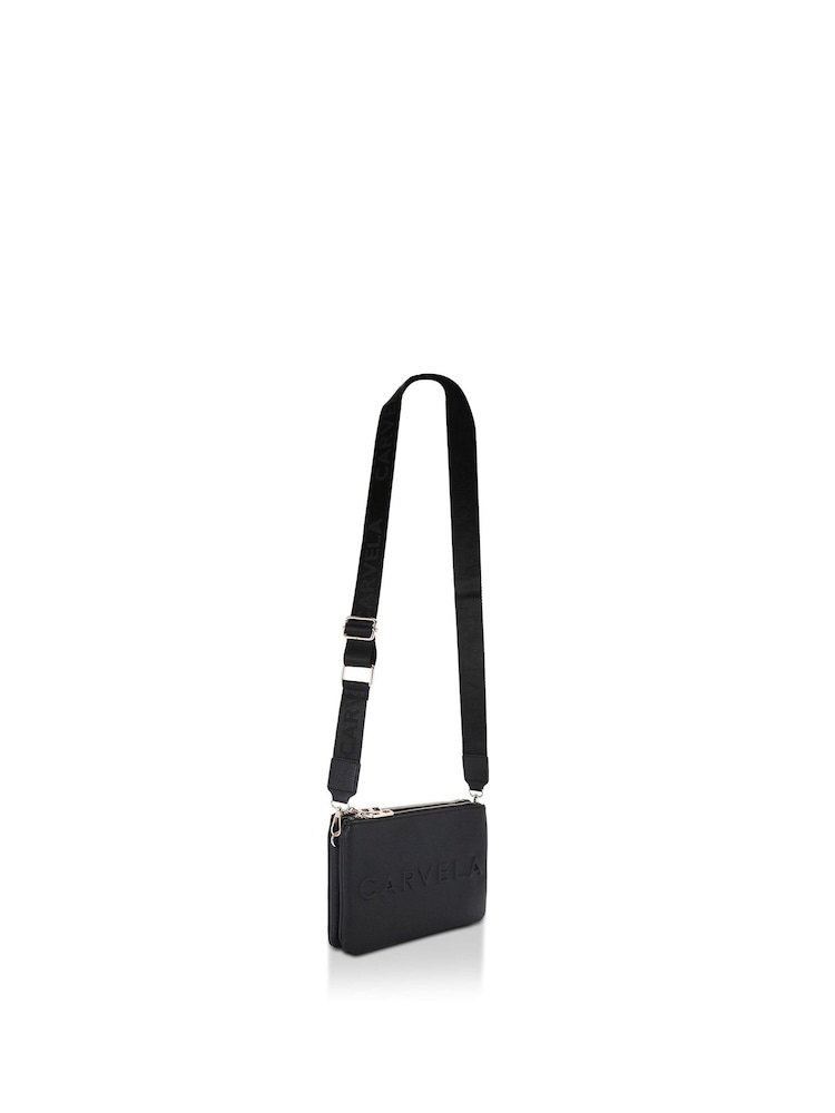 Carvela Frame Double Pouch Bag - Image 2 of 5