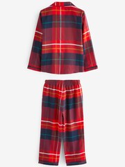 Red Check Matching Family Kids Christmas Cotton Pyjamas (9mths-16yrs) - Image 5 of 7