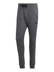 adidas Grey Regular Essentials Fleece Tapered Joggers - Image 5 of 5
