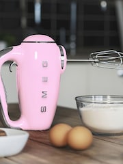 Smeg Pink 50's Style Pink Hand Mixer - Image 5 of 7