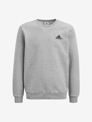 adidas Grey Feelcozy Sweatshirt - Image 5 of 5