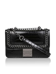 Carvela Bailey Black Qltd Chn Shoulder Bag - Image 1 of 5