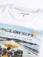 Biały - McLaren Licence T-Shirt - Image 6 of 7