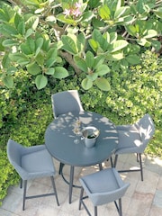 Maze Grey Garden Regal 4 Seat Round Bar Set - Image 4 of 5