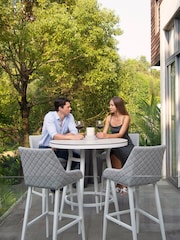Maze Grey Garden Regal 4 Seat Round Bar Set - Image 1 of 5