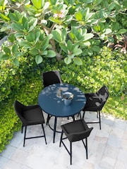 Maze Grey Garden Regal 4 Seat Round Bar Set - Image 4 of 6