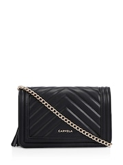 Carvela Black Lara Tassel Flapover Bag - Image 2 of 5