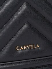 Carvela Black Lara Tassel Flapover Bag - Image 5 of 5