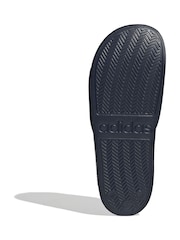 adidas Blue Sportswear Adilette Shower Slides - Image 7 of 9