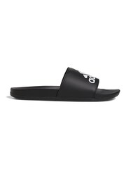 adidas Dark Black Sportswear Adilette Comfort Slides - Image 1 of 9