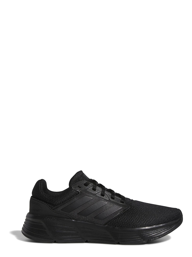 adidas Black Galaxy 6 Trainers - Image 2 of 7
