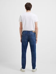 French Connection Blue Slim Fit Vintage Jeans - Image 3 of 5