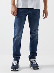 French Connection Blue Slim Fit Vintage Jeans - Image 4 of 5
