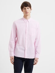 French Connection Pink Gingham 100% Cotton Long Sleeve Shirt - Image 1 of 3