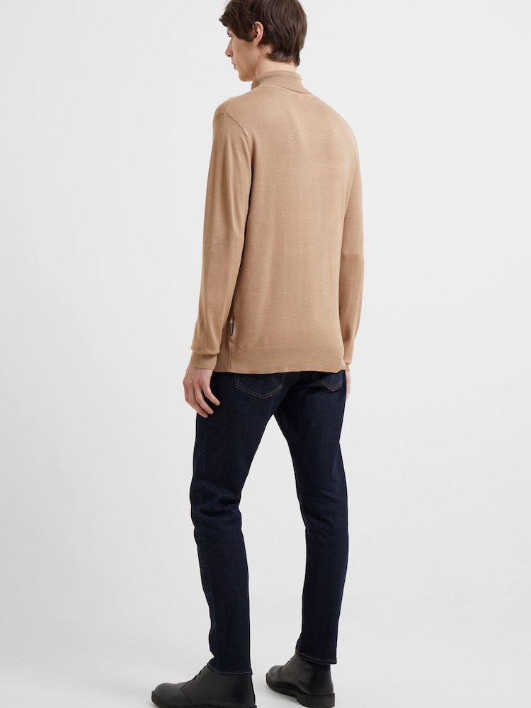 French Connection Grey Roll Jumper - Image 2 of 4