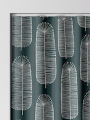 MissPrint Steel 100% Cotton Bloom Made to Measure Curtains - Image 8 of 9