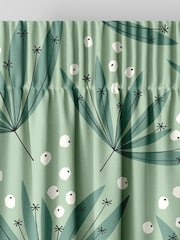 MissPrint Thyme 100% Cotton Wildflower Made to Measure Curtains - Image 6 of 9