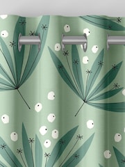 MissPrint Thyme 100% Cotton Wildflower Made to Measure Curtains - Image 7 of 9
