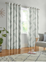 MissPrint Fauna 100% Cotton Deep Sea Made to Measure Curtains - Image 2 of 9